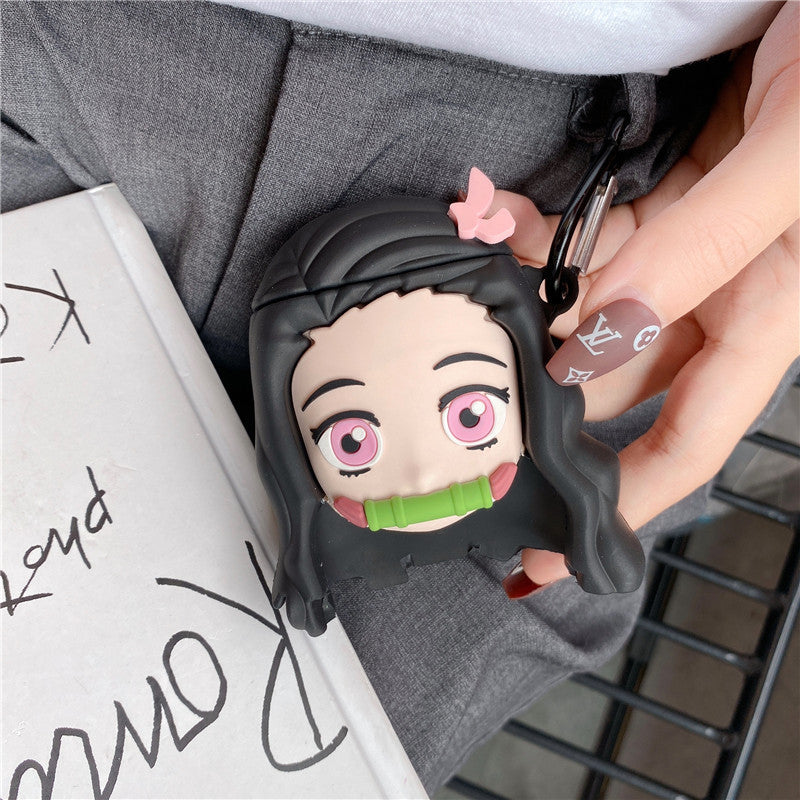 Cartoon Kamado Nezuko AirPods Case