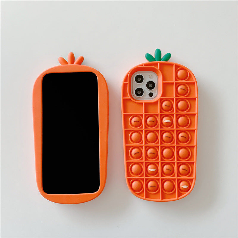 Fidget Pop It Carrot Phone Case