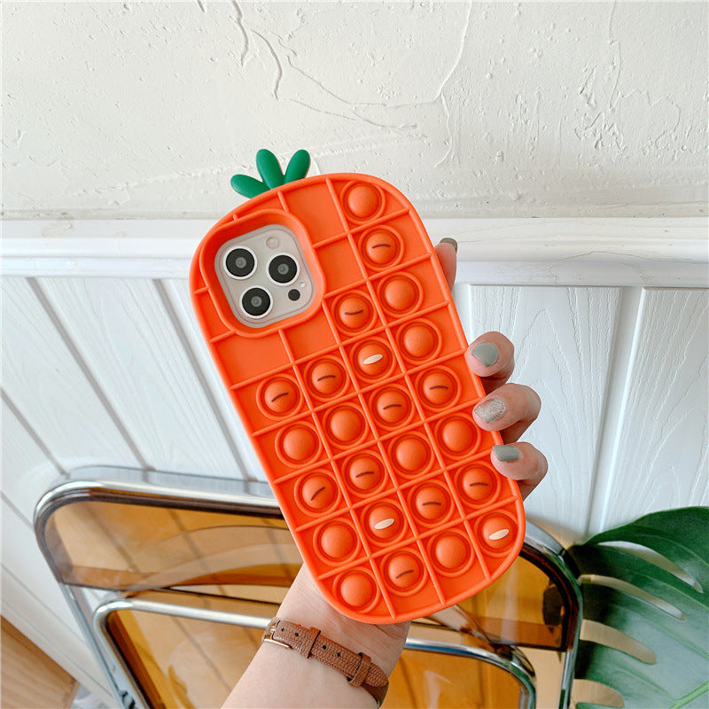 Fidget Pop It Carrot Phone Case