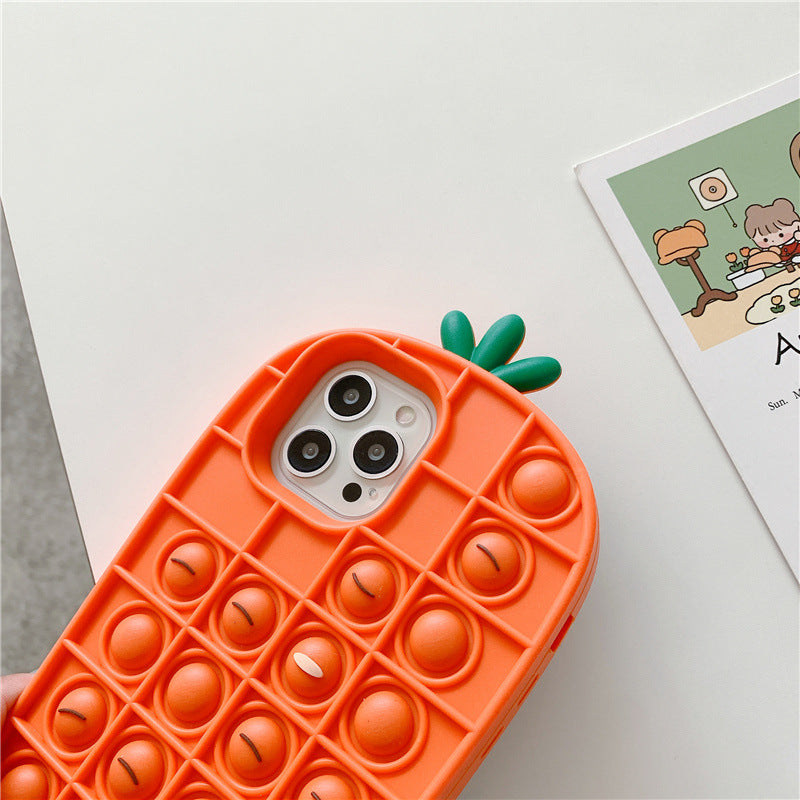 Fidget Pop It Carrot Phone Case