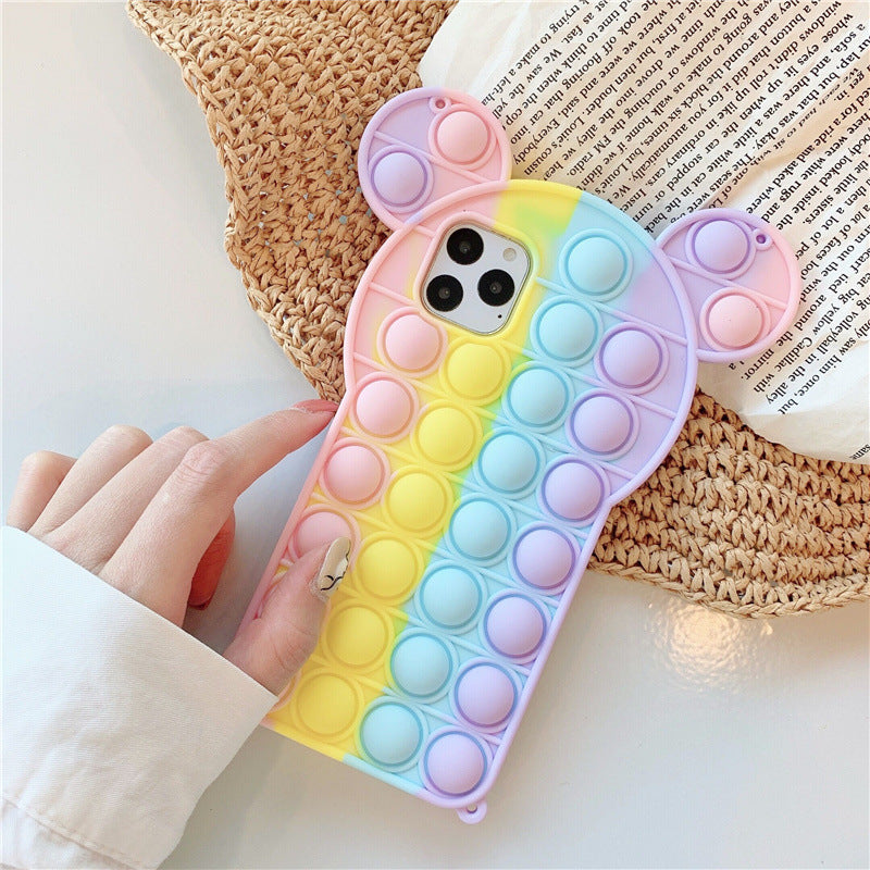 Fidget Pop It Bear Phone Case