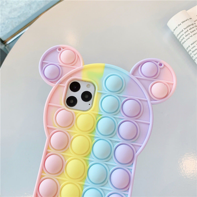 Fidget Pop It Bear Phone Case