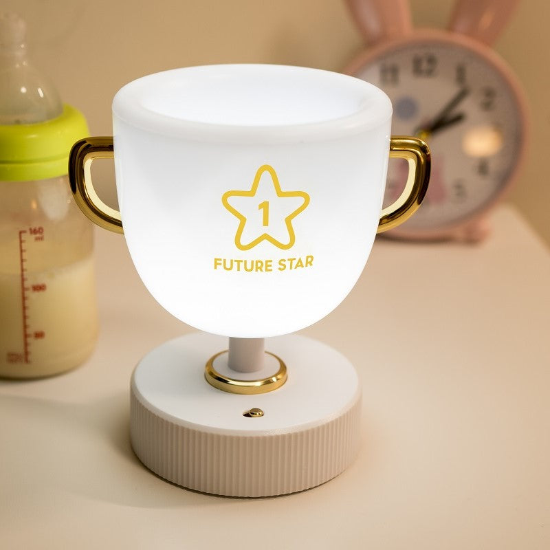 Trophy Shape Colorful Night Light