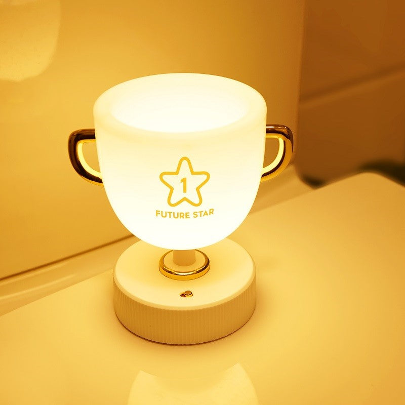 Trophy Shape Colorful Night Light